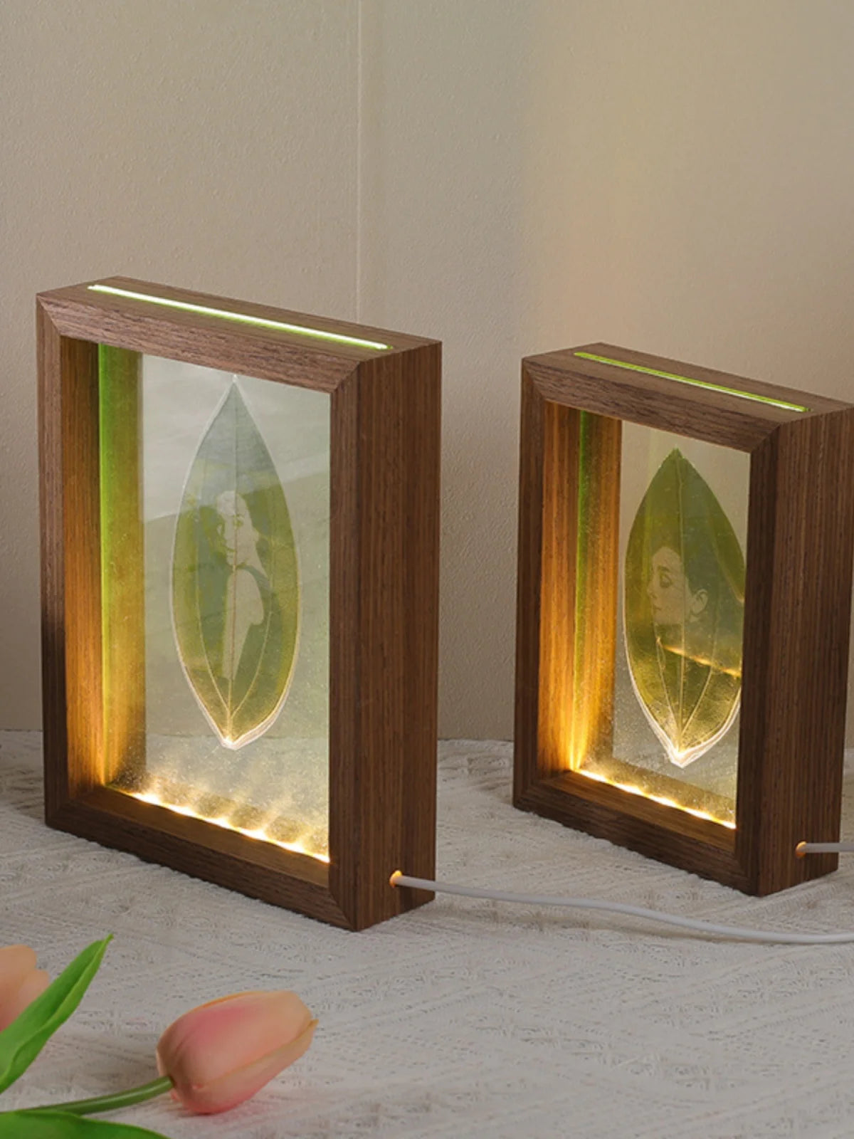 Leaf Carving Art, Personalized Pet Art